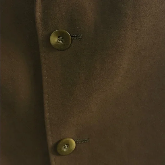 Men's Brown Blazer desert suede. vintage.